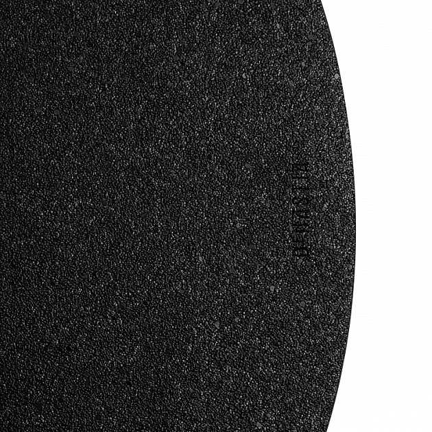 Салфетка сервировочная DeNASTIA Глиттер, ПВХ, 45х32, овал черный E000674 000000000001225642