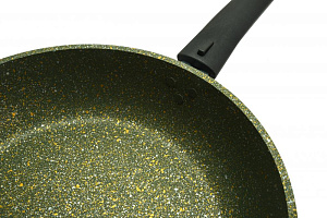 Сковорода 22см Trendy style съемная ручка антипригарное покрытие Malachite алюминий 000000000001209096