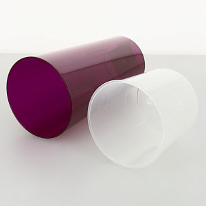 Кашпо для орхидей 3л h260мм D140мм GARDENPLAST ЛАВАНДА со вставкой фиолетовый пластик 000000000001207355