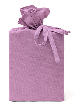 Наволочки 50x70см 2шт DE'NASTIA сиреневые бязь 100%хлопок 000000000001208074