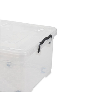 Контейнер для хранения 30л FORA прямоугольный с клипсами полипропилен 000000000001226271