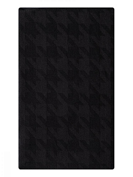 Наволочки 2шт 50х70см DE'NASTIA JQ гусиная лапка сатин черный хлопок 000000000001215827