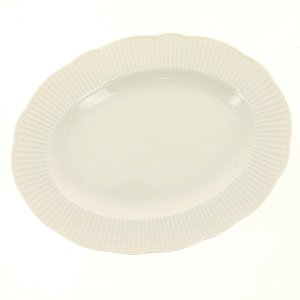 ILAY Блюдо овальное 28 см, недекорированное, костяной фарфор BNILY28KY00 000000000001189461