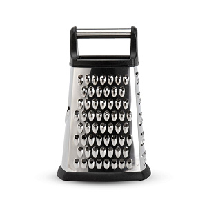 Терка 4-х гранная 22х14х11,5см нержавеющая сталь/пластик 000000000001224394