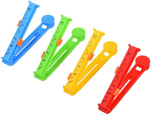 Зажимы для пакетов с датами 4шт10,5см MARMITON 000000000001165953