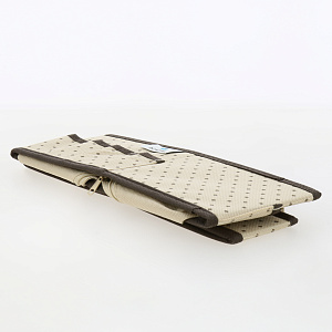 Набор органайзеров для косметики 2шт 15x15x12см РУТАУПАК ГОРОХ ткань 000000000001211991