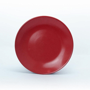 Тарелка десертная 20см матовая в ассортименте фарфор 282836 000000000001200484