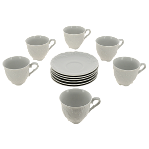 Сервиз кофейный 6 предметов (чашки 100мл) CMIELOW Rococo фарфор 000000000001172687