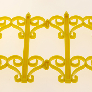 Заборчик Классика 0,25м*1,8м жёлтый 000000000001186583