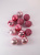 Набор новогодних шаров 12шт 8см розовый пластик 000000000001209028