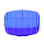 Большая хлебница Кристалл Idea, синий 000000000001129733