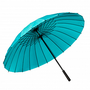 Зонтик женский трость 65см 24 спицы микс 000000000001216498