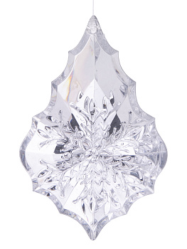 Декоративное украшение 10,1х6,8х2,5см ФЕНИКС-ПРЕЗЕНТ Капелька полиэтилен 000000000001179966