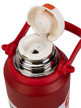 Термос 1,5л ST с клапаном с ручкой в ассортименте нержавеющая сталь 000000000001229296