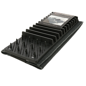 Набор для сушки посуды (сушилка с ковриком для сушки посуды) DE'NASTIA большой размер темно-серый пластик/полиэстер 000000000001205934