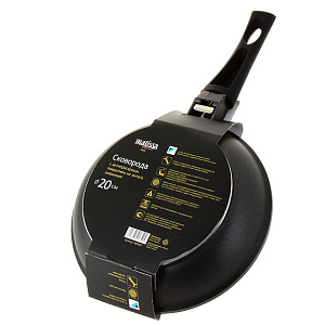 Сковорода с антипригарным покрытием Gold Matissa, 20 см, литой алюминий 000000000001010962