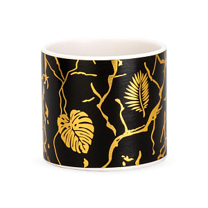 Кашпо 10х9см 0,45л Марбл керамика 000000000001225873