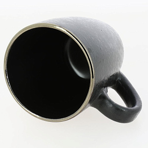 Кружка 350мл КОРАЛЛ Elite black керамика 000000000001210226