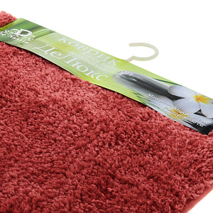 Коврик для ванны DE'NASTIA 50х80см коралл микрофибра M000017 000000000001107622