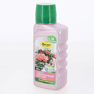Удобрение жидкое 285мл Фаско Цветочное счастье минеральное стимулирующее цветение 000000000001210658