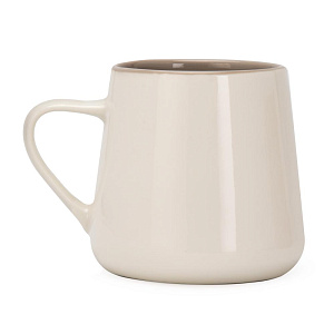 Кружка 340мл 7,6см DE'NASTIA Олень белый фарфор 000000000001226183