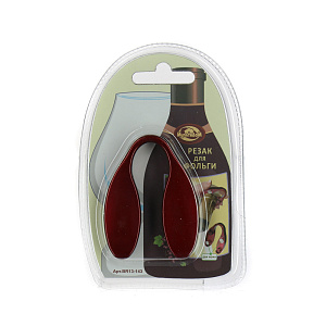 Резак для фольги Металлик рэд Мультидом, металл, пластик 000000000001126777