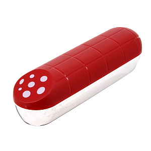 Контейнер для колбасы 25,7х7,1х6,9см PHIBO красный пластик 000000000001103049