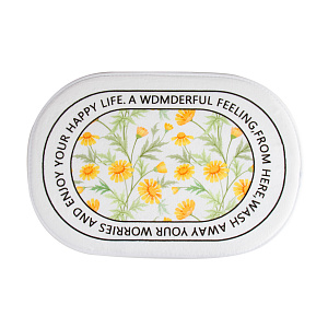 Коврик для ванной 40х60см LUCKY цветы полиэстер BT12704-6 000000000001217265