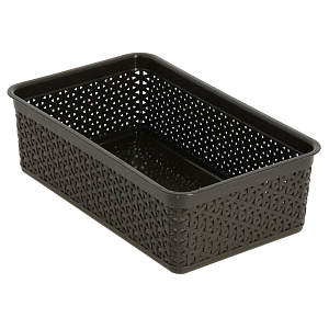 Корзина Natural Style BranQ, 25.7х15.8х8 см, пластик 000000000001154027