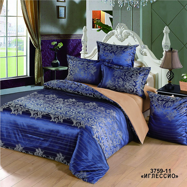 Комплект постельного белья Версаль Versailles, 2 спальный 000000000001089095