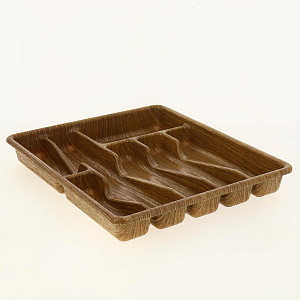 Лоток для столовых приборов 7 секций, 36*29 см, дерево, A107 000000000001188637