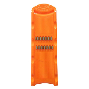 Терка для моркови по-корейски 27,5х8,7х1,6см FORA пластик 000000000001197095