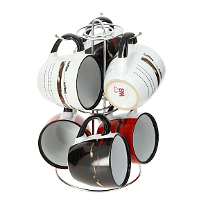 Набор кружек Wellberg, керамика, 7 предметов 000000000001172418