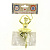Новогоднее подвесное елочное украшение Балерина золотая из полипропилена / 12x5x3см арт.77967 000000000001179737