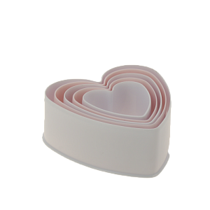 Формы кулинарные для вырезания печенья Сердце 5шт 684723 000000000001193041