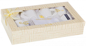 Набор кофейный фарфор 12шт 6 чашек 90мл+6блюдец подарочная упаковка Грация Джатаки BALSFORD  101-01035 000000000001195504