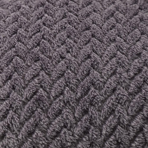 Плед DE'NASTIA Елочка 200х220 100%полиэстер фиолетовый T040159 000000000001200628