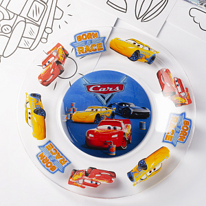 ТАЧКИ 3 Тарелка десертная 19,6см Симпатия new стекло 000000000001206140