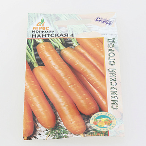 Семена пакет Морковь Нантская 4 2г 000000000001000827