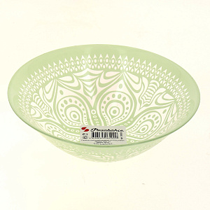 BOHO Салатник 16,2см PASABAHCE зеленый стекло 000000000001177401