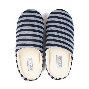 Тапочки мужские MINAKU 003 полоска серый р.43/44 4365517 000000000001200145