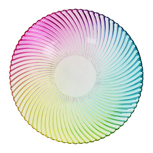 Блюдо Color МФК, 22 см, стекло 000000000001161876
