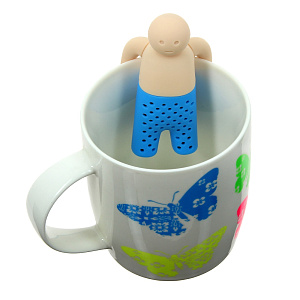 Фильтр для чая Человечек Fissman, 7?3 см, силикон 000000000001110485