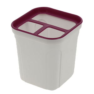 Органайзер подставка 9,5x9,5x10,6см MARTIKA Фессо для бытовых мелочей в ассортименте пластик 000000000001201069