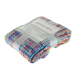 Вязаный плед с кистями Picasso Mona Liza, 140?180 см, акрил 000000000001130020