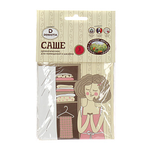 Ароматическое саше DE'NASTIA Полевые цветы 35гр 3шт F000008 000000000001133587