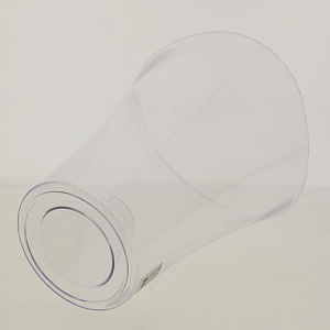 Кашпо д/орхидей Волна 1,3л D14 H18 прозрачный 000000000001185607