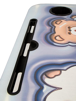 Столик 40х60х25см ST для ноутбука 3D сказка белый железо/МДФ 000000000001227162