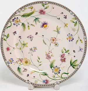 Тарелка десертная 19см BALSFORD МАНУЭЛА мелкая фарфор 000000000001208416