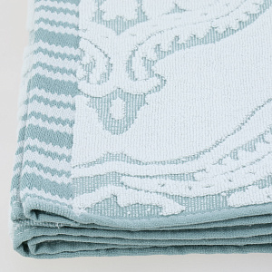 Полотенце 70x130см LUCKY Византия зеленое 100% хлопок 000000000001181612